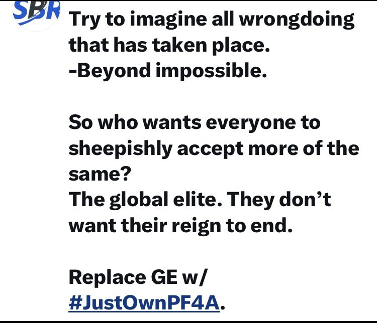 silverbulletres's tweet photo. HUMANITY’S FOLLY…

-Most people are SET w/ the way it is, dire status quo and all. No opting out.

✅ #FutureHumanity wants #JustOwnPF4A for good.

#EmpowerParenting #ConsciousCelebration 
#climate #Iran #Ukraine #AlexeiRIP #Russia #China #HK #Taiwan #Uyghur #Myanmar #BalancePBG #GreenLifeCycle  #HumanitysBigMove #BigGovBadNews #HumanityIsWhatItEats #UN #HamasIsIsis