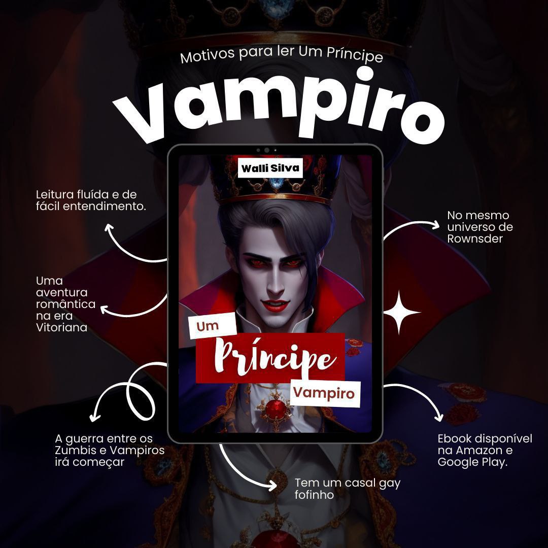 UmLivroNacional's tweet photo. 📚 Um príncipe vampiro 
👉 Escritor: Walli Silva
🏳️‍🌈Livro LGBT
💵 por Apenas R$0,50 😱

📢https://t.co/c5qwFqv4mK https://t.co/Di7pdinpzy