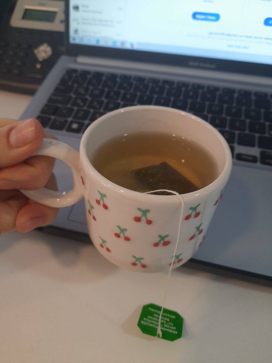 Yeşilimsi bir günaydın 🍒