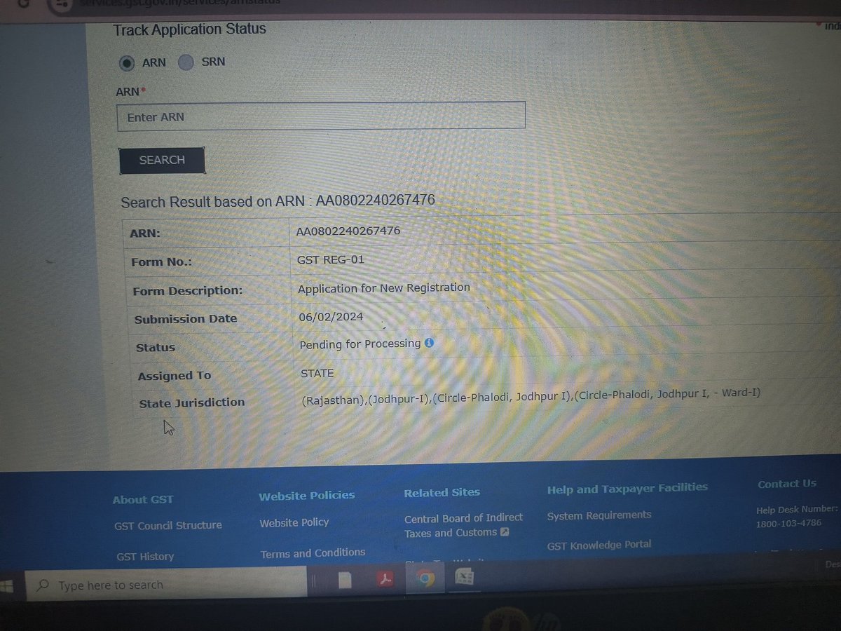 SRTHANVI's tweet photo. Application for new gstn applied on 06.02.2024 not approved yet 
@cbic_india 
@Infosys_GSTN https://t.co/dAaMpGz5Bk