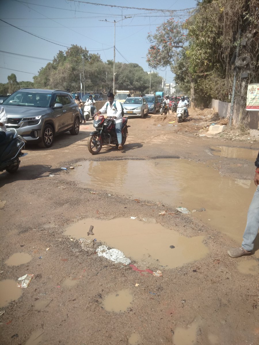 when will be the pukka road laid? public suffering <a href="/GHMCOnline/">GHMC</a> <a href="/ZC_SLP/">ZONAL OFFICE, SERILINGAMPALLY- GHMC</a> <a href="/GandhiArekapudi/">Gandhi Arekapudi</a> 
location; manjeera pipeline road, madinaguda