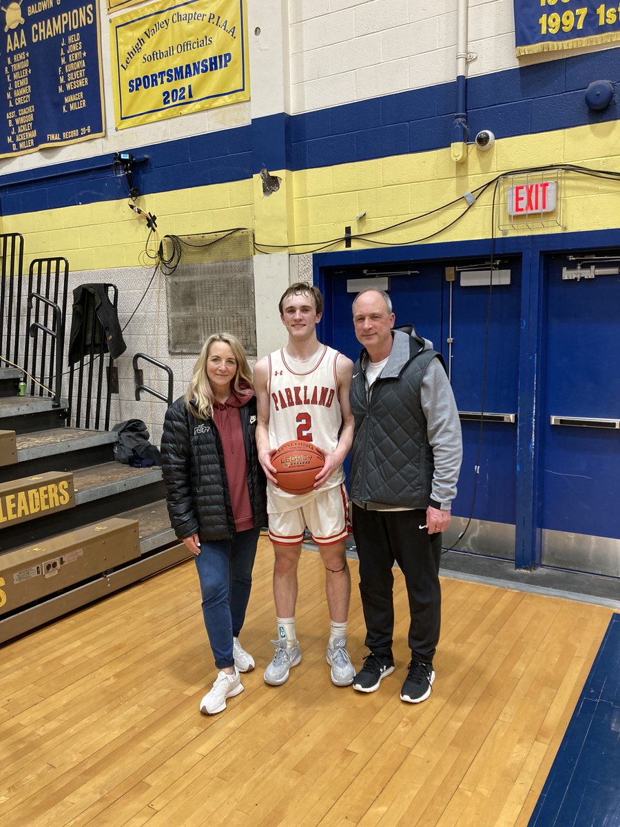 Congratulations to Nick Coval…who surpassed the 2000 career point total tonight in the DXI semi final playoff win over Stroudsburg. We are very proud of you Nick.