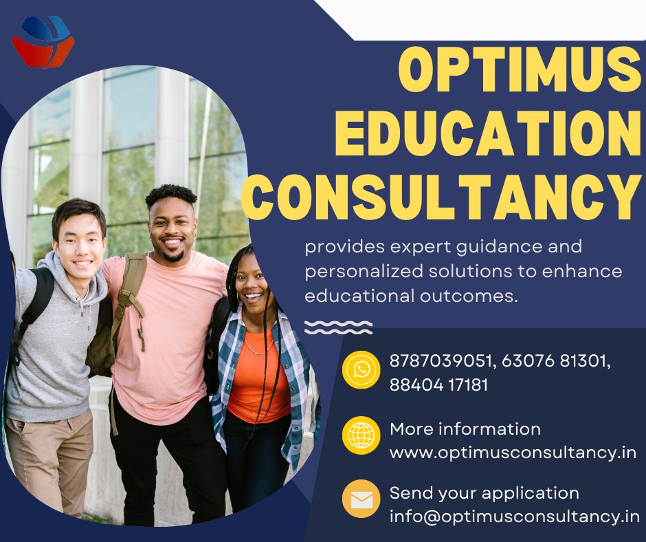 EducationOptim's tweet image. Optimus Education Consultancy 
Indian medical degrees are recognized all across the world. They stand at the top in the UNESCO rating
For more info: optimusconsultancy.in
contact us: 6307681301
#StudyAbroad #Session2024 #MBBSAbroad  #AbroadAdmission #BAMS #BUMS #BDS #admission