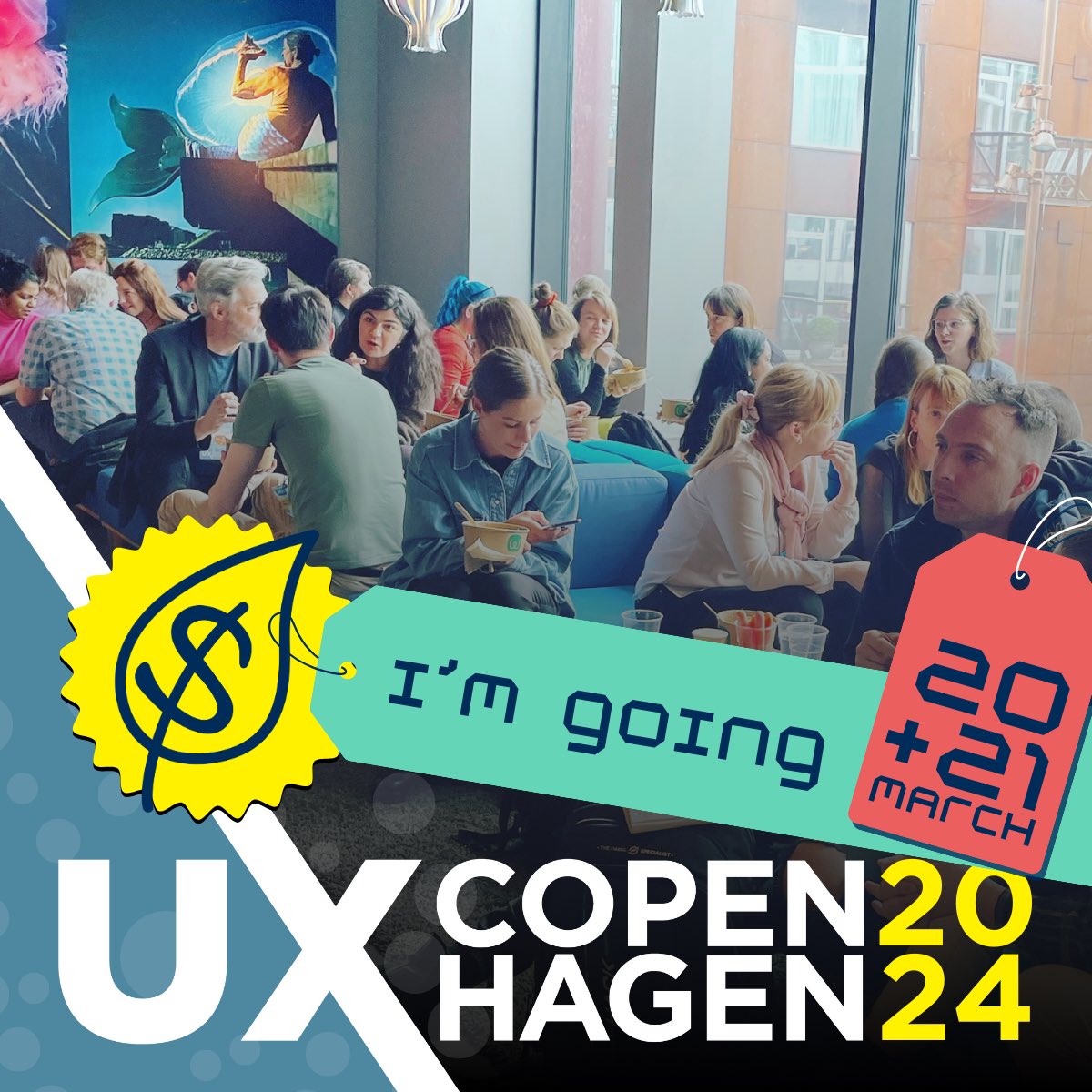 Flash sale: Save 15% on tickets today, and today only! The discount is valid for in-person as well as online tickets. Use LEAPYEAR at checkout! 

More information: 
uxcopenhagen.com
