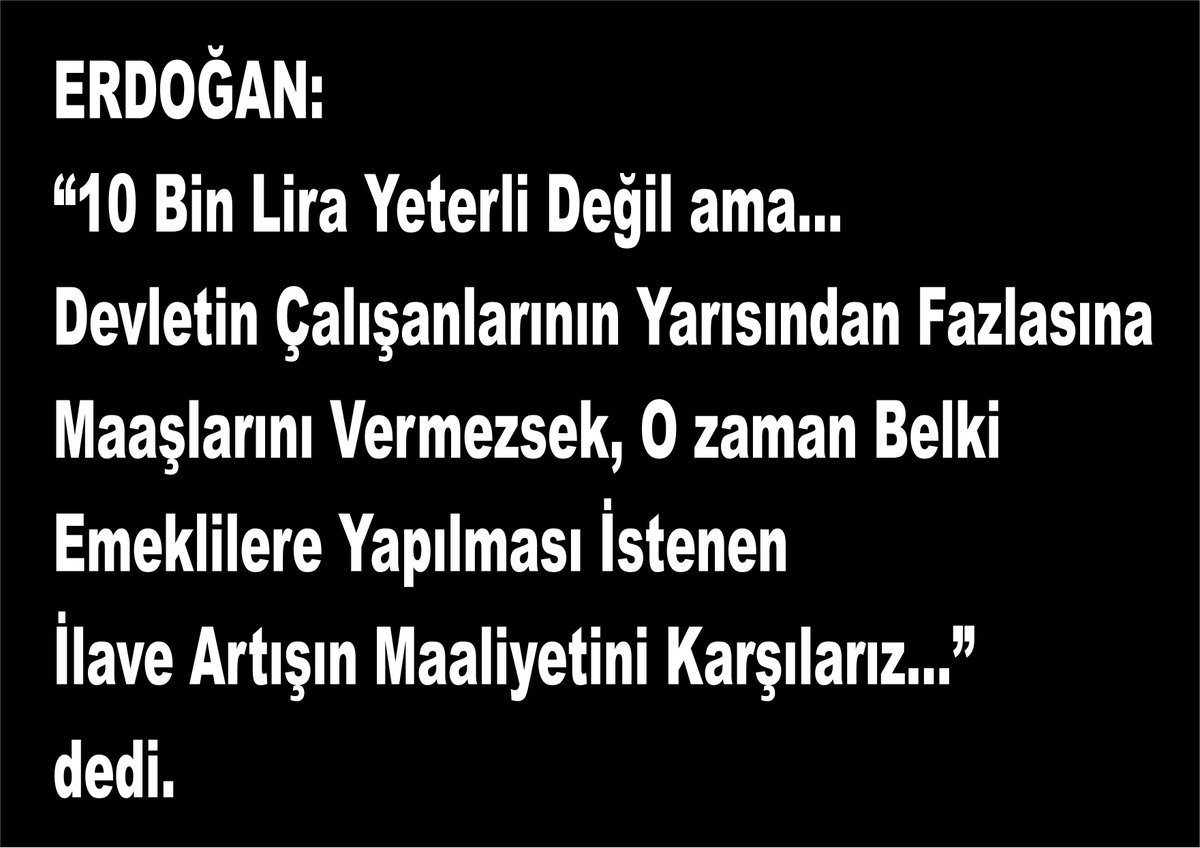 murattokgoz79's tweet photo. #EmeklidenOyBekleme #Emekli #Emekliler #EmeklilerYılı #EmekliOyuZulmünSonu #EmekliyeSeyyanenZam #EmeklininOnuruylaOynama #EmekliNetGidin #EmeklidenOyMoyYok #SeyyanenZam #seyyanenzamyoksaoydayok #Seyyanen12000 #31MarttaCumhuraOyYok #12BinSeyyanenKırmızıÇizgimiz https://t.co/V9zO0jGK8N