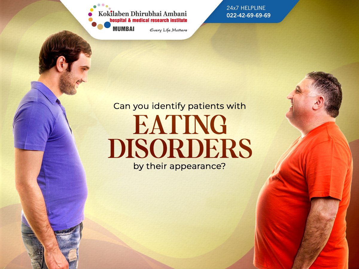 KDAHMumbai's tweet image. Eating disorders vary, and not all show typical physical signs. Look for behavioral cues like secretive eating or drastic weight changes. Approach with empathy and seek professional help if needed. #EDAwarenessWeek
