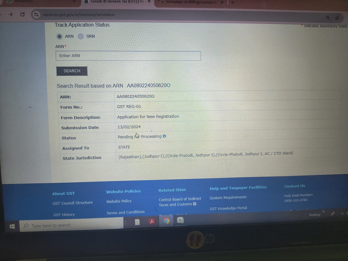 SRTHANVI's tweet photo. Application for new gstn dated 13.02.2024 not approved yet
@Infosys_GSTN
@cbic_india 
@FinMinIndia https://t.co/kiyRrHZWeE