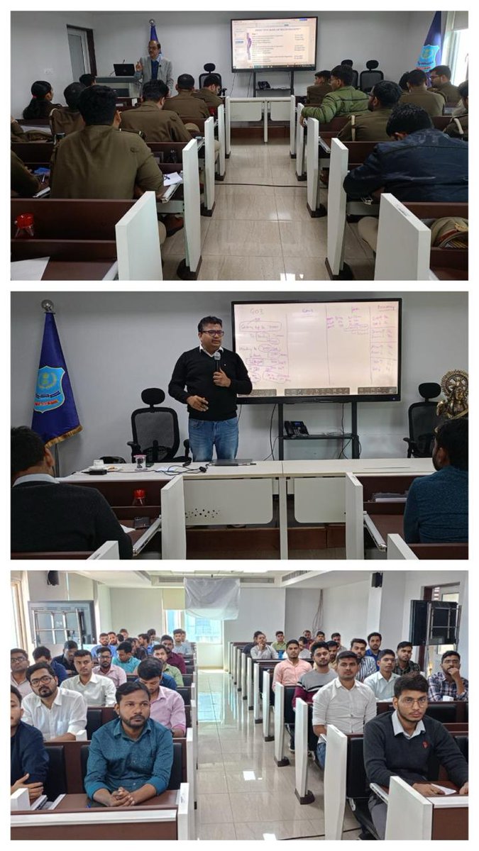 nacincbic's tweet photo. During the 5th week of Induction Training of Inspectors at NACIN, Lucknow from 22.02.2024 to 28.02.2024, sessions on GST Audit Module including Basic provisions for Audit, Analysis and reconciliation of GST returns, reading of financial statements, Tally & SAP etc. were organized. 
Shri Vikas Asthana, Superintendent, Commissioner(A) Lucknow, CA Shri Ujjwal Kapoor, Lucknow, Shri Arun Singh, AD NACIN, Lucknow, CA  Shri Shashank Mittal, Lucknow, Shri Anurag Shukla, Inspector, CGST Audit Commissionerate, Lucknow, Shri Sushil Kumar Srivastava, AD, NACIN, Lucknow and CA Shri Abhishek Sethi, New Delhi were the faculties during the fifth week.