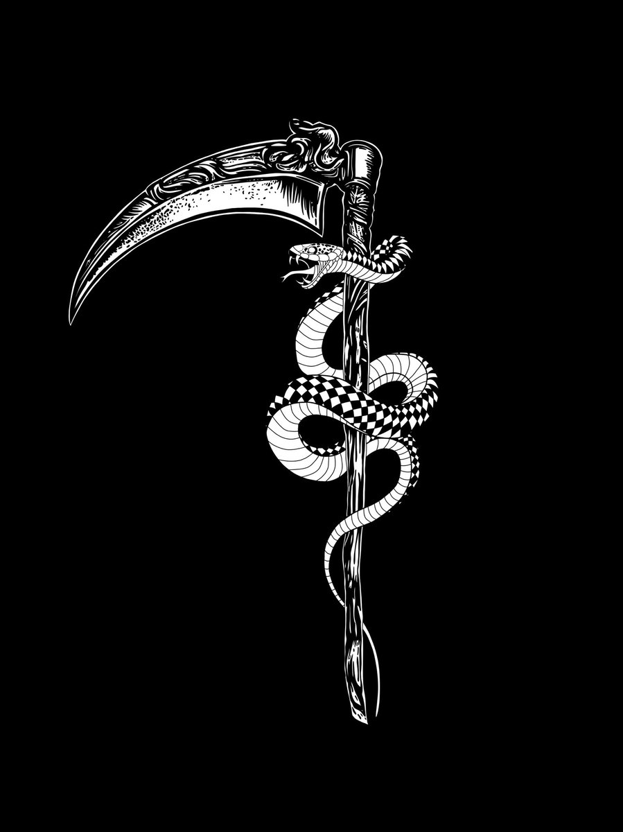 KnightWatchPub's tweet image. A recent front logo for a shirt design. #art #artist #digitalart #darkart #heavymetal