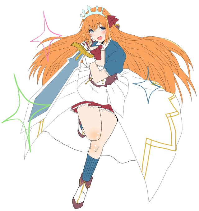 塗り分けペコリーヌ 