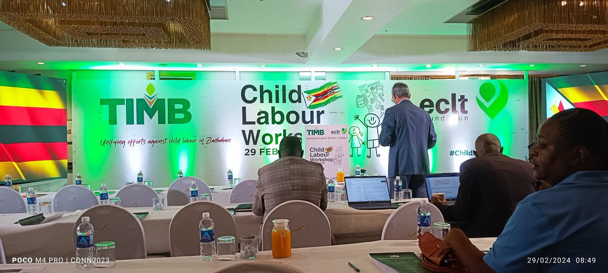 Today we're attending the Cross Sector Child Labour Workshop.

How prevalent is child labour in the tobacco sector?

@timb_zw @ECLTFoundation
@ZimTobaccoExpo @TobaccoZimbabwe
@TheFarmerTalk @zptfa1

#ChildlabourZI