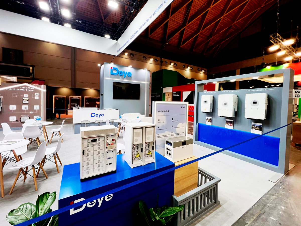 Deye Inverter (@deyeinverter) on Twitter photo Embark on the #Deye โs exhibition tour of KEY ENERGY 2024! ๐Still waiting for your thrilling visit to ๐๐จ๐จ๐ญ๐ก ๐๐-๐๐๐! ๐
Join us in this dynamic space, where networking and insightful discussions merge, providing fresh viewpoints on state-of-the-art energy technologies. Embark on the #Deye โs exhibition tour of KEY ENERGY 2024! ๐Still waiting for your thrilling visit to ๐๐จ๐จ๐ญ๐ก ๐๐-๐๐๐! ๐
Join us in this dynamic space, where networking and insightful discussions merge, providing fresh viewpoints on state-of-the-art energy technologies.