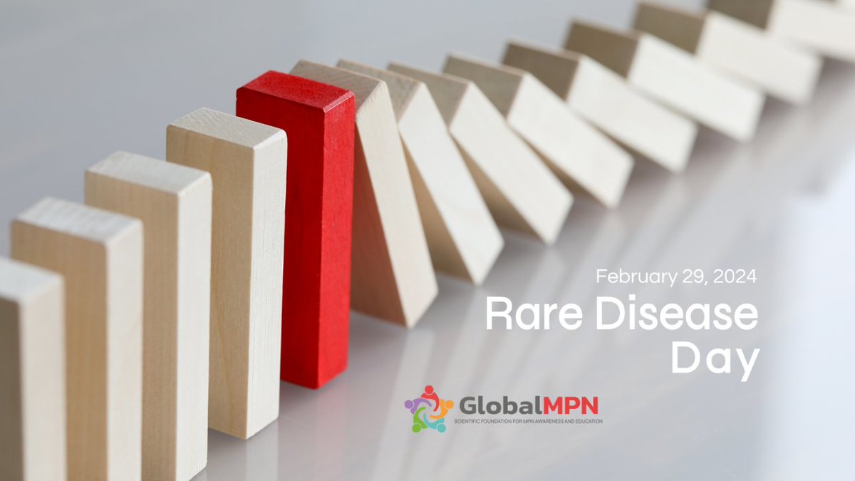 🌟 #RareDiseaseDay 2024: Shining a Light on MPNs  🩸 MPNs are a group of rare blood cancers that cause an overproduction of one or more types of blood cells.  📲 Read more: gmpnsf.org/post/rare-dise…  #MPNsm