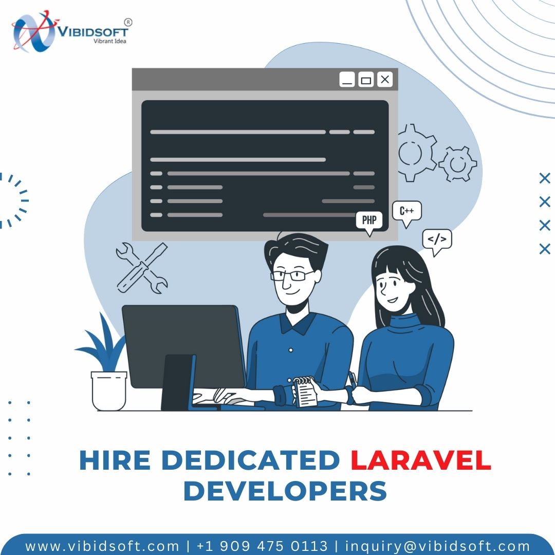 Chirag33169445's tweet image. Look no further than Vibidsoft! We have a team of highly skilled and experienced Laravel developers who are passionate about creating innovative and scalable web applications.
Contact Vibidsoft at inquiry@vibidsoft.com or visit bit.ly/3lBvPNi
#dedicatedlaraveldeveloper