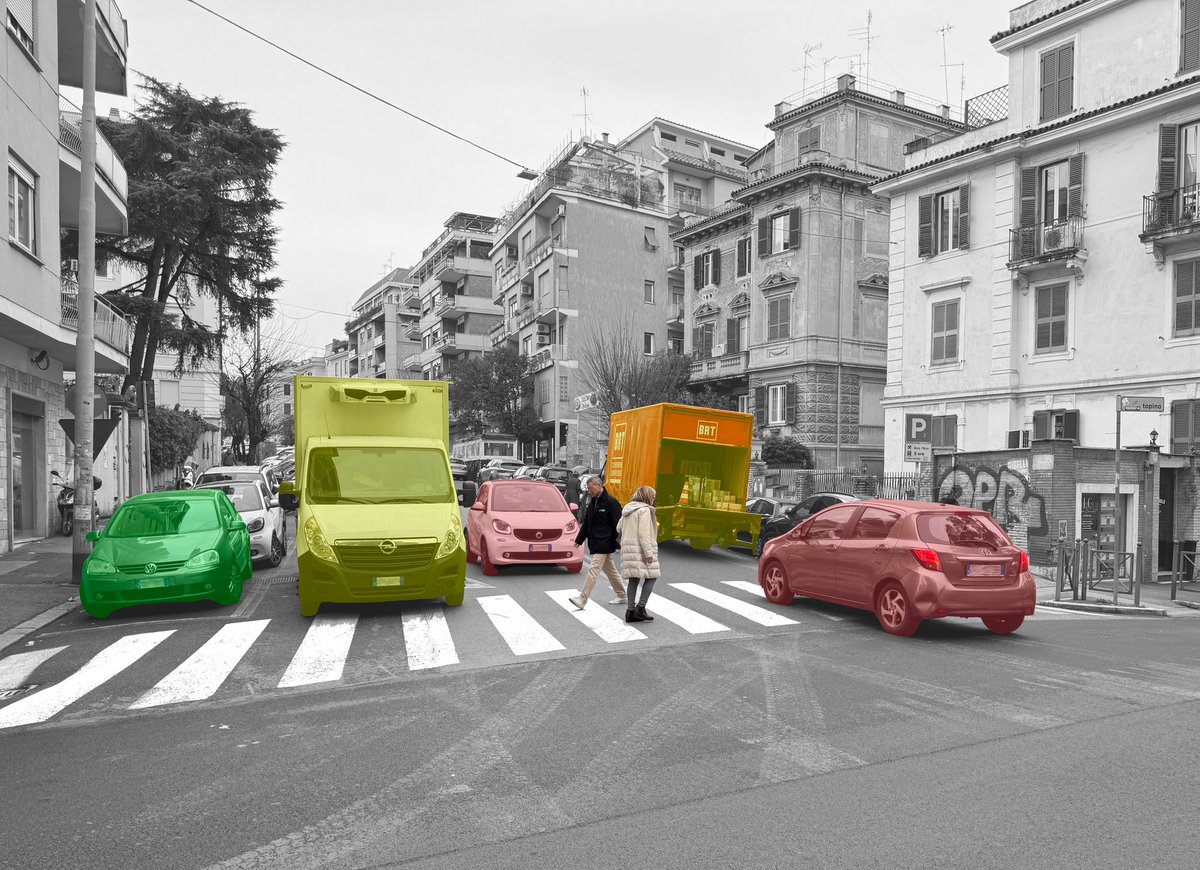 Il pedone si lancia? No! Il pedone prova ad attraversare in contesti in cui la presenza di automobilisti in sosta selvaggia rende difficile una pratica che rischia di diventare “mortale” trovate il post completo sulla mia pagina Facebook 

Foto e grafica <a href="/omardifelice/">Omar Di Felice</a>