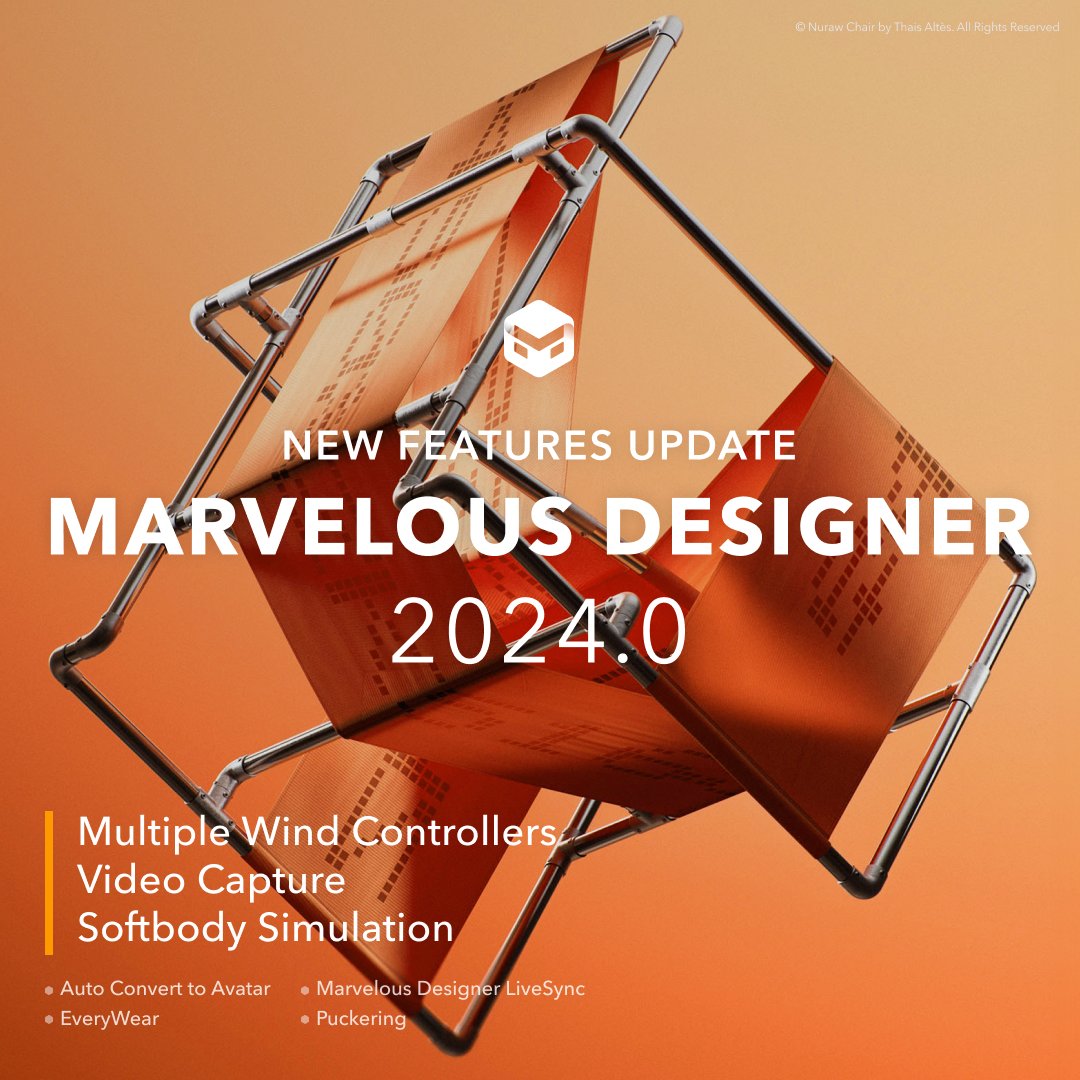 #MarvelousDesigner 2024.0 is the ultimate, ALL-IN-ONE tool built to empower every aspect of your creative journey. Visit our website today to learn more. marvelousdesigner.com/learn/newfeatu… #marvelousdesigner #clothsim #clothsimulation #3DArtist #characterartist #CGI #3d #gameart