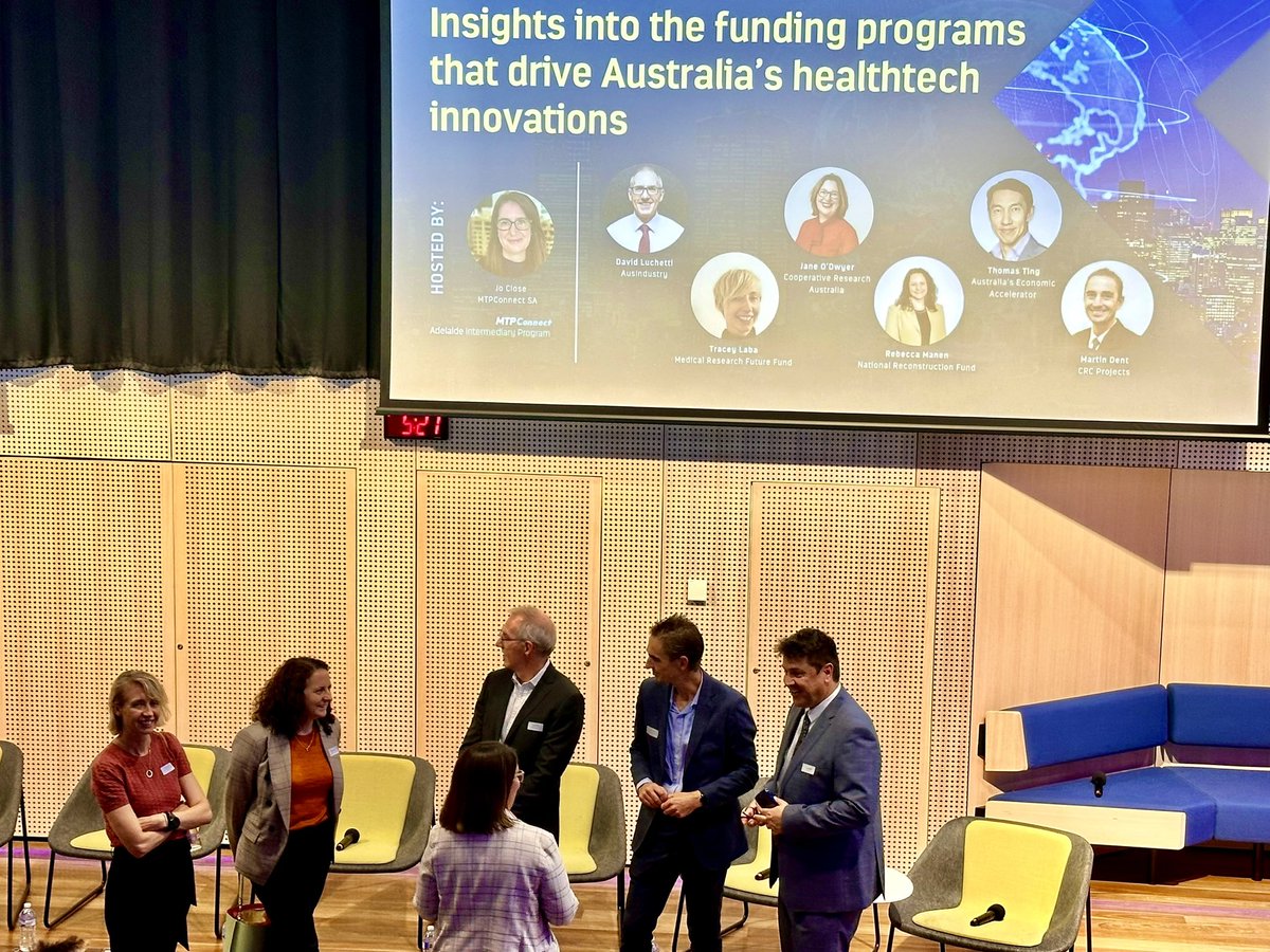 Stuart Dignam (@studignam) on Twitter photo Our <a href="/MTPConnect_AUS/">MTPConnect</a> event in Adelaide getting underway - the big Commonwealth funders are here to talk about access to capital to drive business growth. Our <a href="/MTPConnect_AUS/">MTPConnect</a> event in Adelaide getting underway - the big Commonwealth funders are here to talk about access to capital to drive business growth.