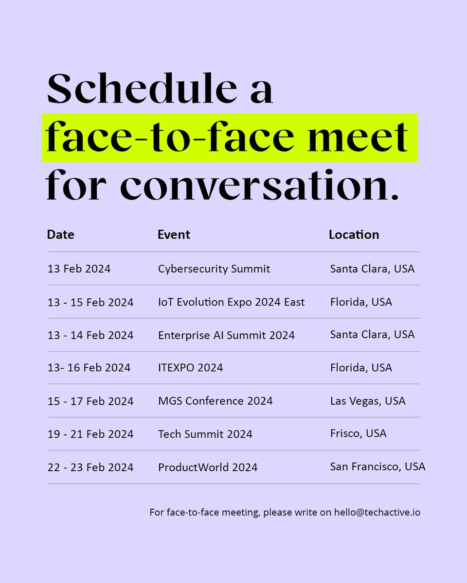 techactive's tweet image. Time for a recap! February has been an exciting and eventful month for us! Lets take a look at the events we attended. 
Catch you at the next one?
#techactive #events #conference #summit #tech #AI #nextgen #futuretech #expo2024 #meetandgreet #networking #business #transformation