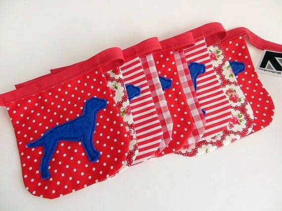 misheleneous.etsy.com/listing/217152… ❤️ See Red this Mothers Day with Border Terrier bunting. Pawfect doggy-style home decor during these darker winter months 🐕 #MHHSBD #EarlyBiz #etsy #birthdaygift #MothersDay