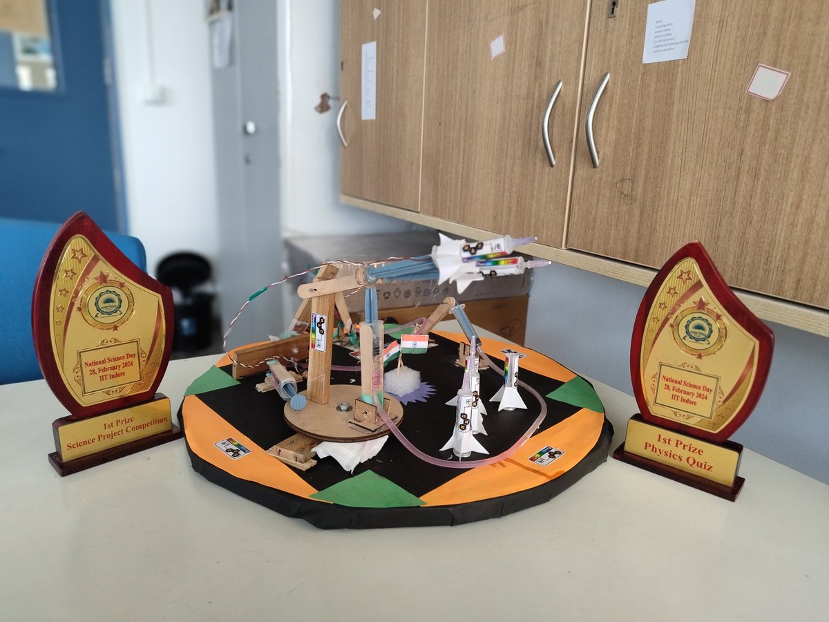 Love__Bansal's tweet photo. I am happy to share that our team got #first #prize for science model based on Hydraulic press, Piezoelectric phenomenon, and Newton's Laws on National science day (#NationalScienceDay ) celebrated at @IITIOfficial by Physics club, department of physics. https://t.co/NIWYqLcUiF