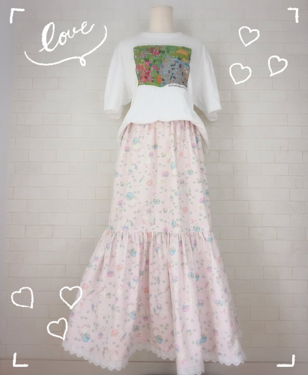 nkae15903322's tweet photo. できたー❣️

@hinatabocco_k さん主催の譲渡会用Tシャツに合わせてみました(* ´  ` *)ᐝ✨

猫ちゃんいっぱい可愛い〜🎀

4月の譲渡会はこちら着てシュシュの販売行かせていただきます❣️
ワクワク楽しみ(  ´﹀` )💕
 #譲渡会  #labirds  #ハンドメイド https://t.co/ZxStEx1Fv6