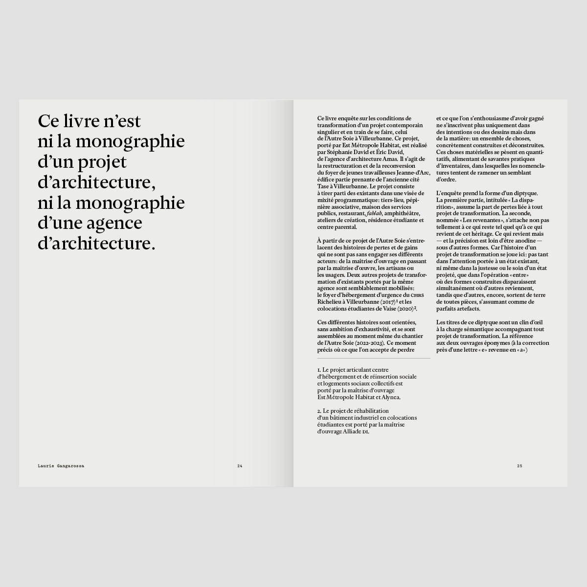 editions_205's tweet photo. [Nouveauté] AAA.001
L’art d’accommoder les restes
Amas architecture 
Éric David, Stéphanie David
Récit: Laurie Gangarossa
Photographies: @silverpoetics

#Anthropocene #Architecture #Photographie #Edition #Book #Design  #Amas #Urbanisme #Editions205 #205tf https://t.co/YHYUrUcalc