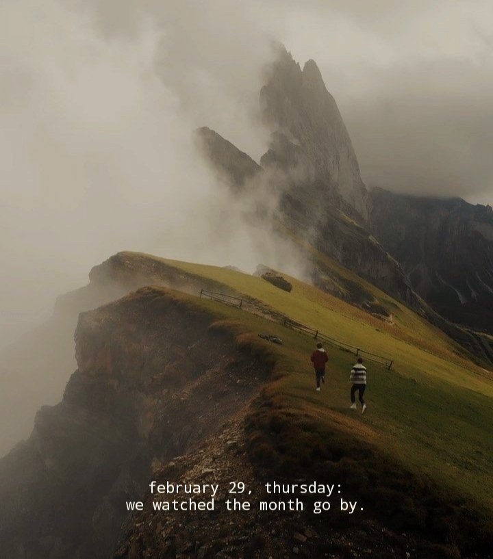 WordsCocoon's tweet photo. february 29, thursday... https://t.co/ThY0yJXJZq