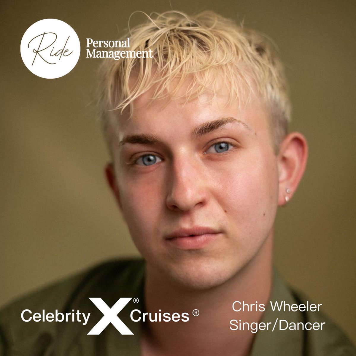 So excited for client <a href="/Chriswheeler04/">Chris Wheeler</a> who will be joining  <a href="/CelebrityCruise/">Celebrity Cruises</a> as a Singer/Dancer onboard Celebrity Infinity 

#client #job #celebritycruises #ridepersonalmanagement #rpm