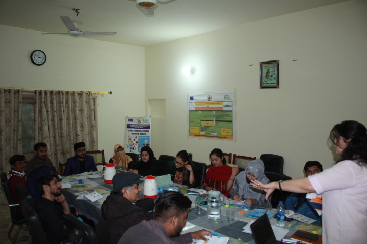 ThardeepOrg's tweet photo. #Hyderabad district (Feb 28) (Day Three) Thardeep Rural Development Programme (#TRDP), in collaboration with WHH under CSO BRIDGE Project, continues its impactful training series for Civil Society Organizations (CSOs) and Training Service Providers (TSPs) in Hyderabad. On Day Three, the session concentrated on post-pandemic guidelines and SOPs, emphasizing the importance of understanding global diseases. Participants were empowered to share insights within their local communities, contributing to the collective goal of building a knowledgeable and resilient society.  #TrainingSeries #PostPandemicGuidelines