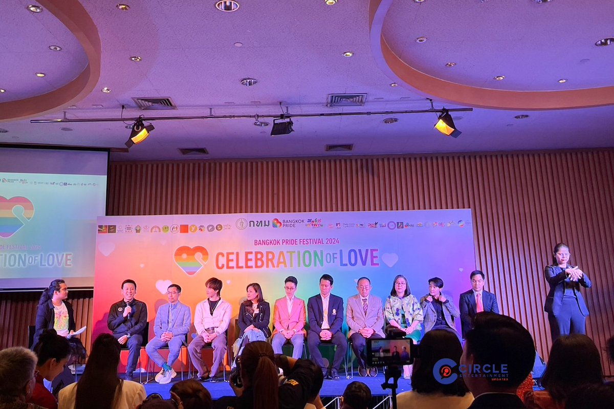 นฤมิตไพรด์ x กรุงเทพมหานคร แถลงใหญ่เตรียมจัดกระหึ่มงาน 'Bangkok Pride Festival 2024' ภายใต้แนวคิด Celebration of Love เคาท์ดาวน์นับถอยหลังสู่การใช้กฎหมายสมรสเท่าเทียม พร้อมเตรียมเสนอเป็นเจ้าภาพจัด  Bangkok WorldPride 2030
#BangkokPride2024
#BangkokPride
#สมรสเท่าเทึยม
#นฤมิตไพรด์…