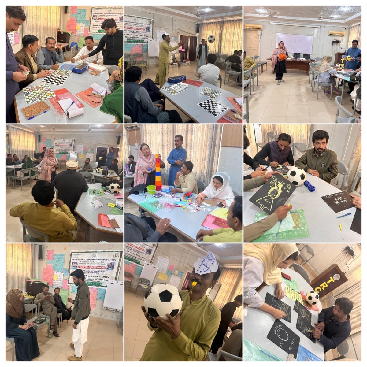 #ShaheedBenazirabad/#Nawabshah (February 29) Thardeep Rural Development Programme conducted  three days teachers training on Mental Health and psycho-socio support ( MHPSS)  at Teachers Resource Center (TRC) Nawabshah with the support of UNICEF Pakistan.
Teachers understand the