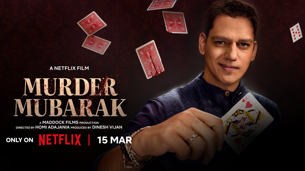 Dilli ki posh galliyon mein hua hai qatl, aur ye hai humare 7 aaropi. Kaun hai asli Qatil?🔪 Murder Mubarak arrives 15 March, only on Netflix! #MurderMubarak #MurderMubarakOnNetflix #NextOnNetflixIndia