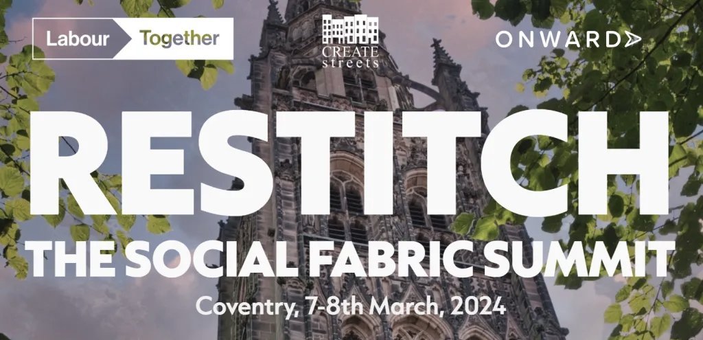 Social fabric matters. The places we inhabit, the people we share them with, the tissue of friendships &amp; family, networks &amp; institutions, the quilt of businesses, charities &amp; civic government, the intricately interwoven lives &amp; hopes: all these are the essential threads of