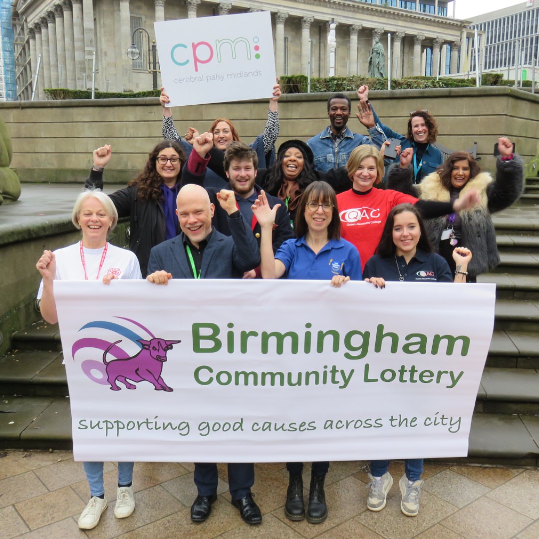 We've just launched our lottery page on the brand new Birmingham Community Lottery! Please consider joining in to support Cerebral Palsy Midlands and have a chance of winning a share of great prizes! Read more & buy your tickets here... birminghamcommunitylottery.co.uk/support/cerebr…