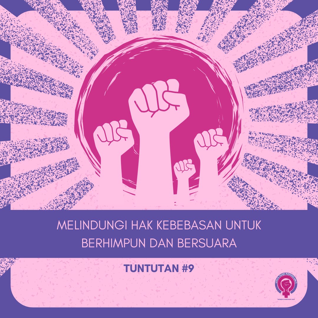 womensmarchmy's tweet photo. Diam bukan pilihan. https://t.co/40214D3lLv