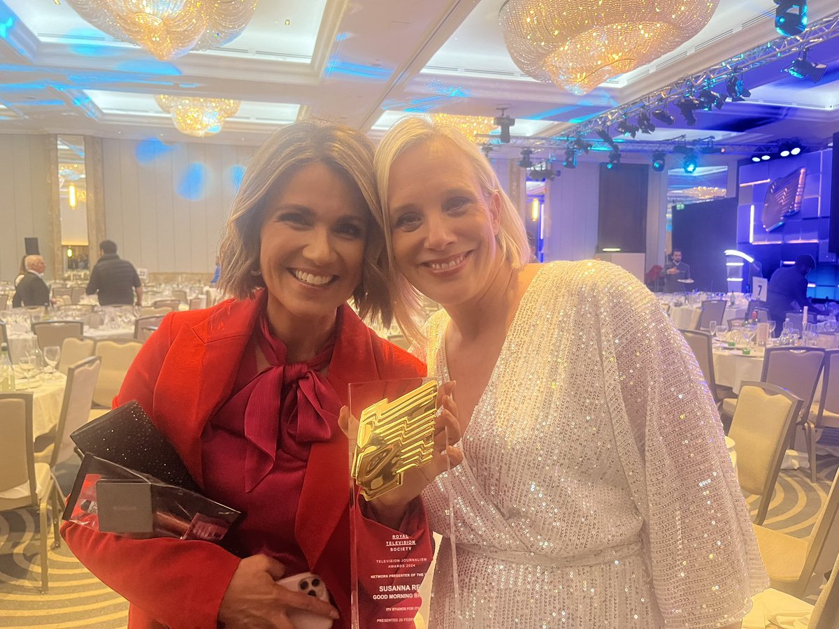 I was thrilled to be asked to judge the Network Presenter of the Year award for the #rtsawards @RTS_media. This woman stood out as leading in her field but with a relatability and warmth that shone through, huge congrats @susannareid100