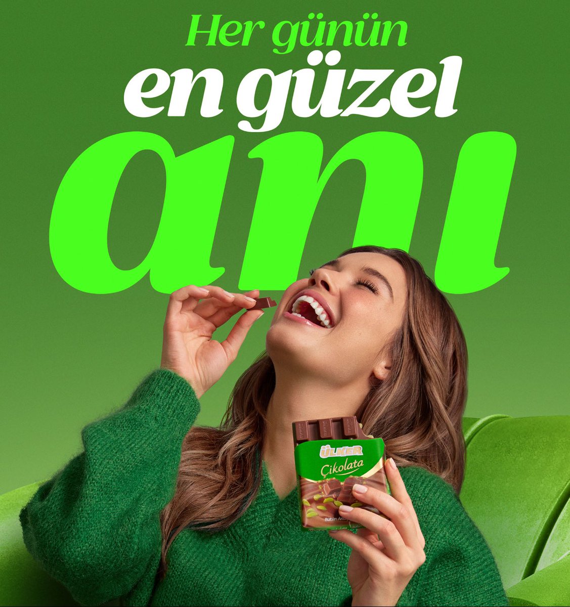 Antep Fıstığı 💚 #AfraSaraçoğlu x Ülker.