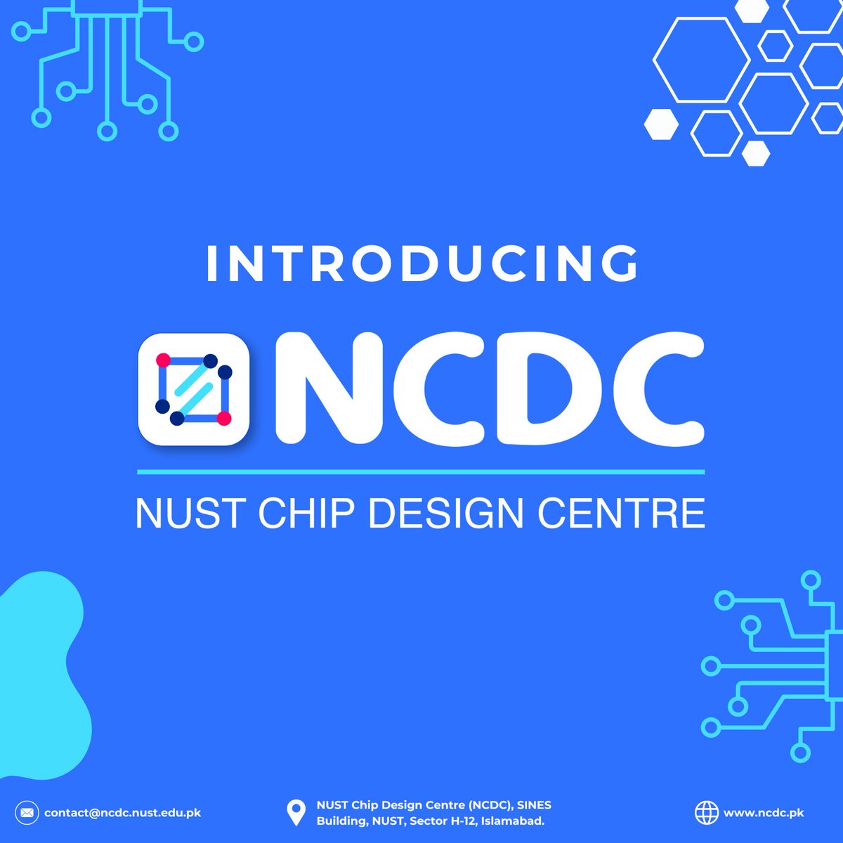 ncdc_pk's tweet photo. Proud to announce the launch of a flagship initiative at NUST to support the rapidly growing semiconductor industry in Pakistan. It operates as a fabless design and training centre to up-skill graduate engineers. https://t.co/wuB4vBUXLQ