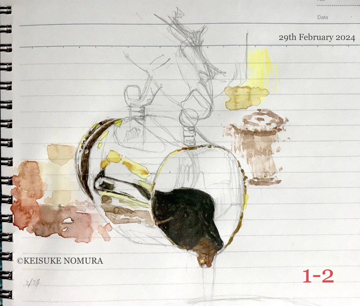 #watercolor a #stilllife

Work in progress.
29th February 2024
No.1-2 Second wash

#lemeuriceparis #sketches #DALERROWNEY
#アナログ絵展示場 #水彩画

#Pencil #lightanddark #LightandShade #art #painting #japan #monaco #paris #Milano #nyc #india #Thailand #Spain #Singapore #HongKong