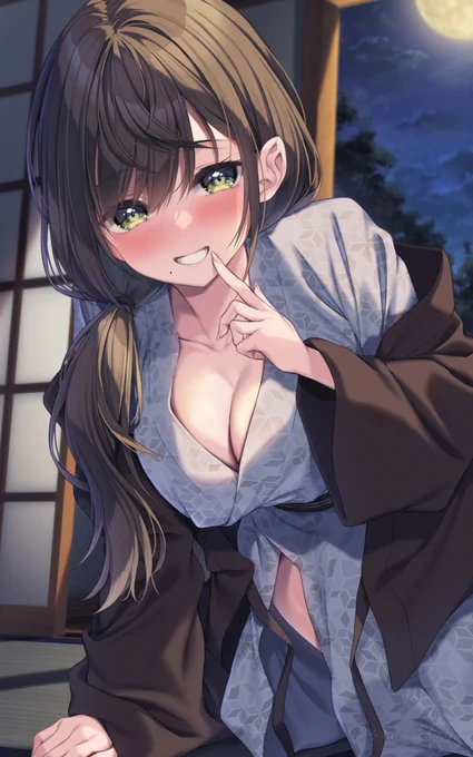 「みんな起きちゃうから、静かにね?」 