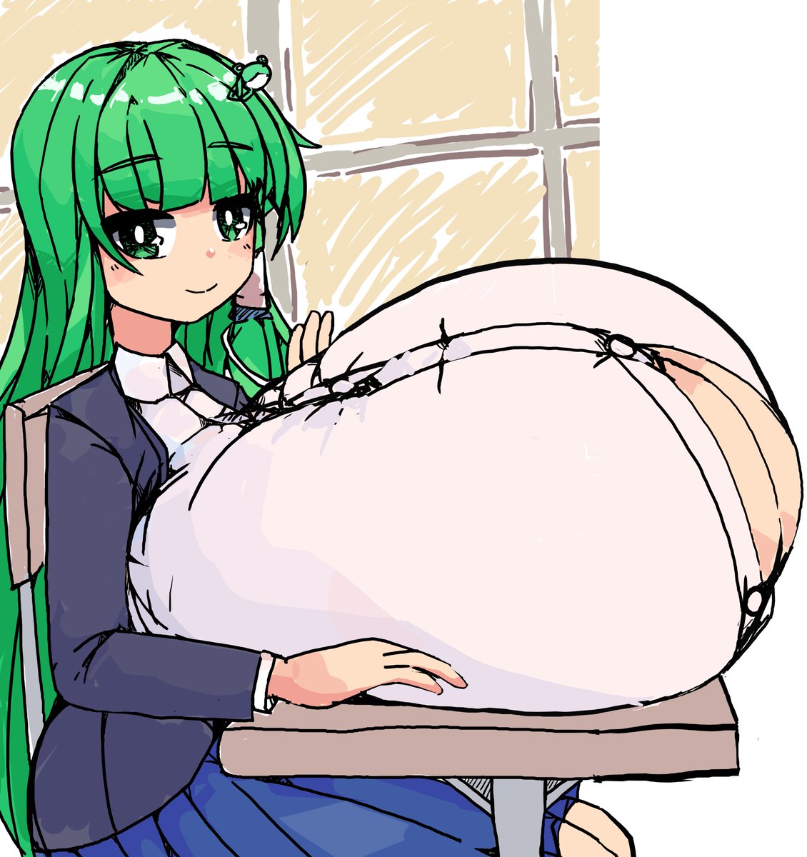 #今月の乳盛絵を晒せ 