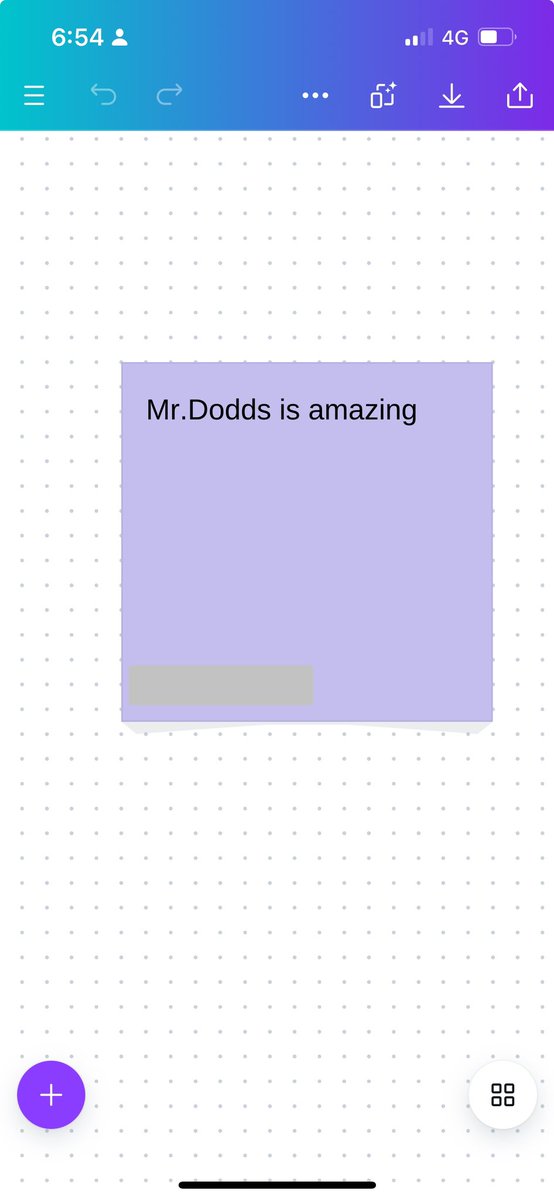 Sometimes, random Canva message from a student can make your day 😀😀