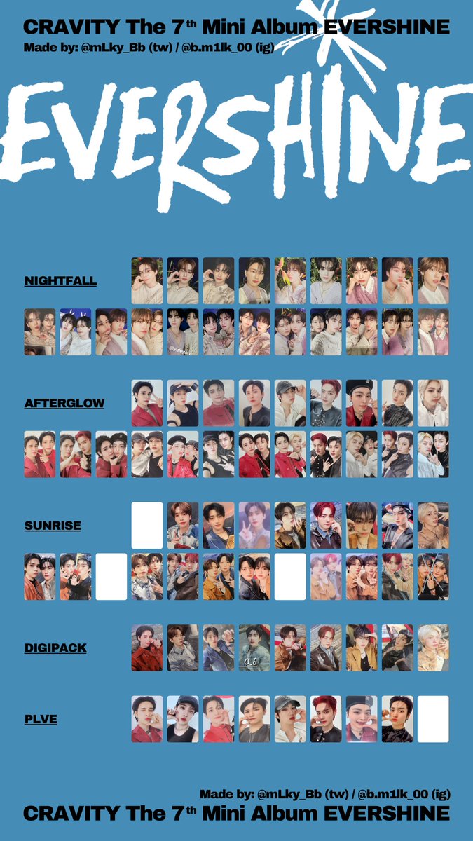 CRAVITY - EVERSHINE photocard template 77/81 · Drive folder