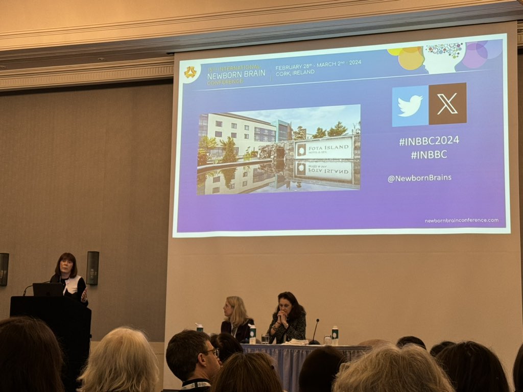 Rod Hunt (@rodwhunt) on Twitter photo Warm Cork welcome from Geraldine Boylan as <a href="/newbornbrains/">Newborn Brain Society</a> 2024 kicks off. Looking forward to a great meeting. #inbbc2024 #inbbc Warm Cork welcome from Geraldine Boylan as <a href="/newbornbrains/">Newborn Brain Society</a> 2024 kicks off. Looking forward to a great meeting. #inbbc2024 #inbbc