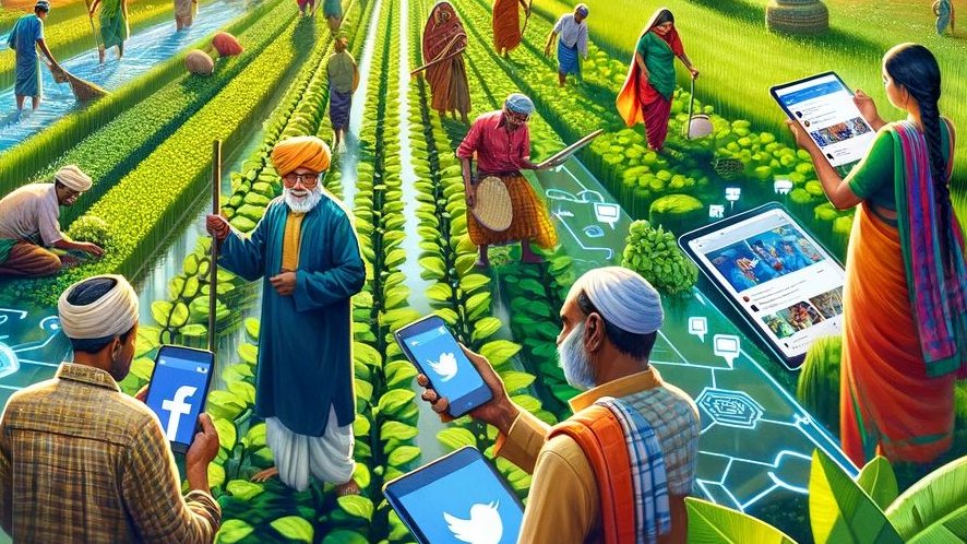 The rise of Digital Agriculture brings significant opportunities,  for the farming community in India. But ensuring scalability and accessibility to the majority of Indian small farms is crucial for successful implementation. 🌱📲 #DigitalAgriculture #SmallFarms #India
