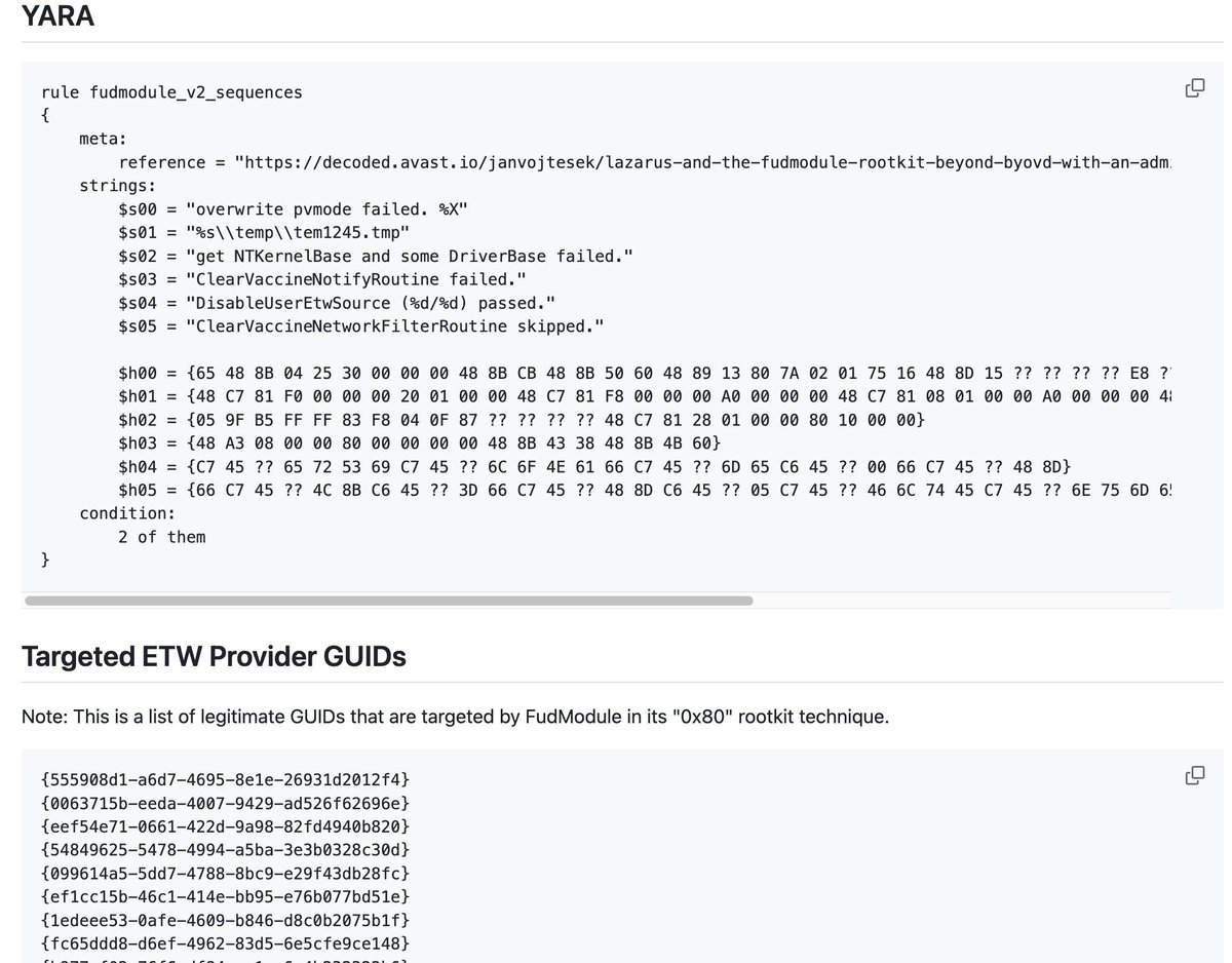 #Lazarus exploited a flaw in the Windows AppLocker driver (appid.sys) as a zero-day to gain kernel-level access and turn off security tools.CVE-2024-21338
Beyond BYOVD with an Admin-to-Kernel Zero-Day
decoded.avast.io/janvojtesek/la…
