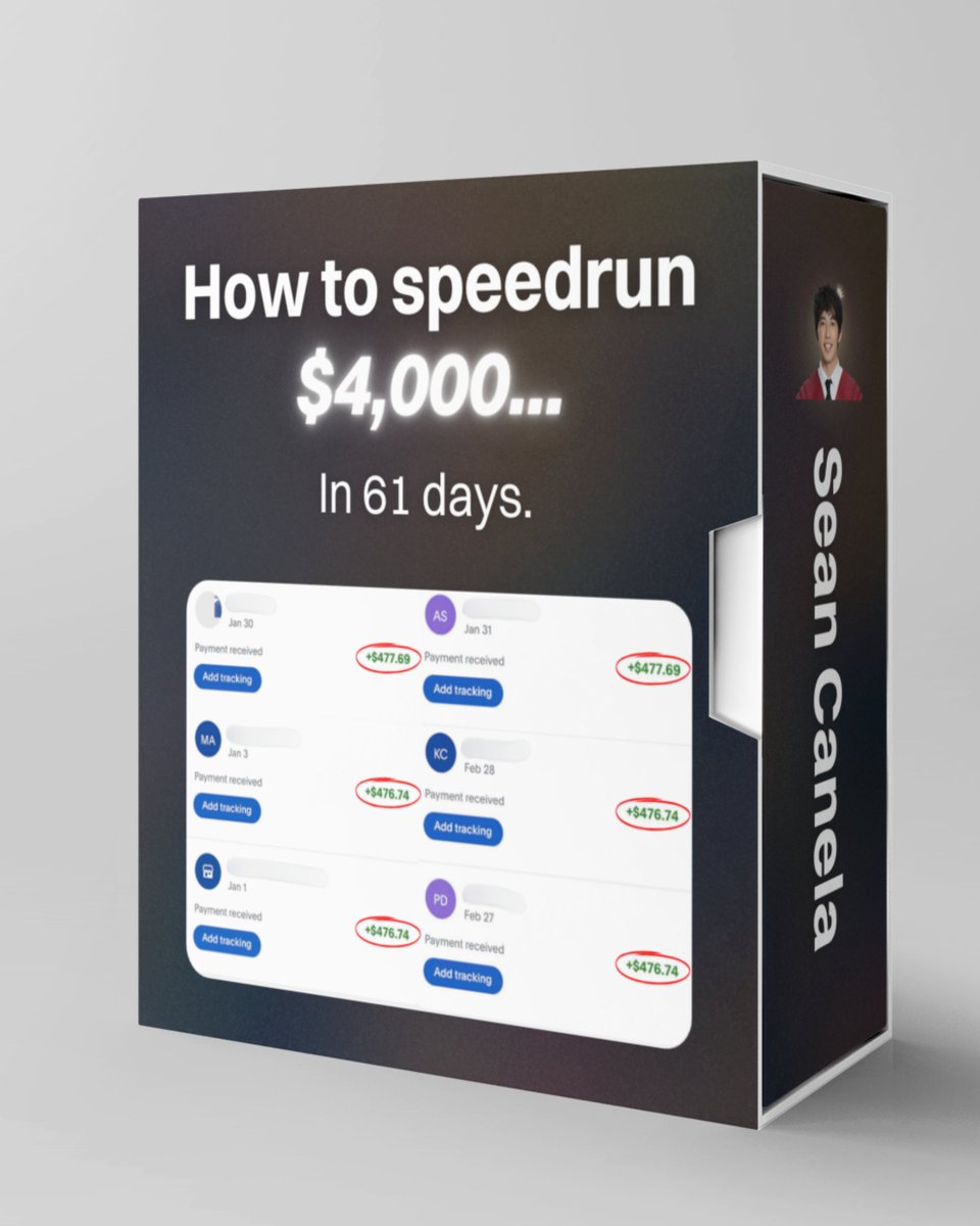 seancanela's tweet image. I went from 0 → $4,000/mo in 61 days.

...without a large audience.

How?

By monetizing my fans.

Now I'm sharing my exact 3-step system.

Want it for FREE?

1. Like + Comment "Send"
2. Follow me (so I can send it)
3. RT to receive a bonus in your DMs