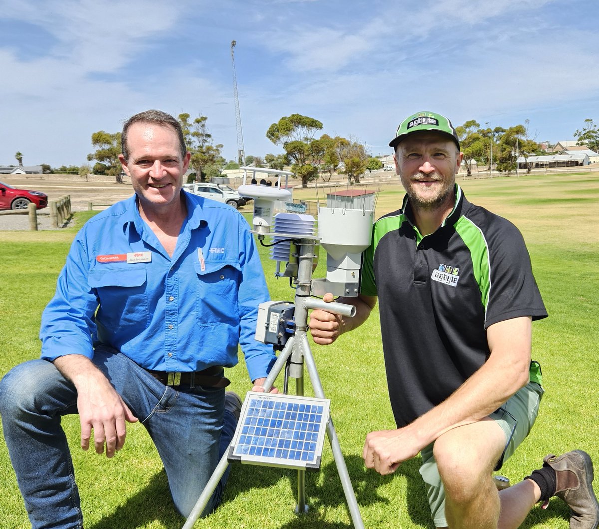 Well done to <a href="/FMCANZ/">FMC ANZ</a> for their grower/agro workshops to help increase awareness of issues surrounding off-target drift management.

Was a pleasure to present about on-farm weather monitoring &amp; stoked to supply the door prize of a Field Monitor mobile weather station. 

~170
