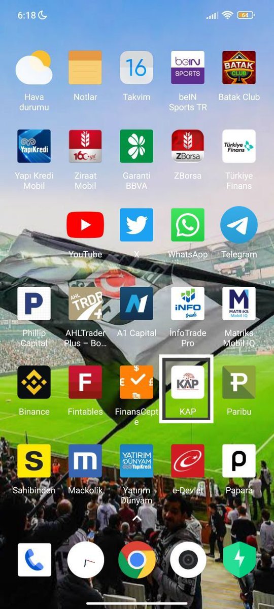 Borsa İstanbul da işlem açıyorsanız. Muhakkak "Kap"uygulamasnı indirin.  Bistin ekmeği suyudur. Ücretsizdir. 
Play Store'dan - Apple Store'dan Arama yerine "Kap" yazıp. İndirilebilir. Ortağı olduğunuz şirket hakkında bilgi sahibi olmak olmanız Lazımdır. Bol bereket. #BORSA