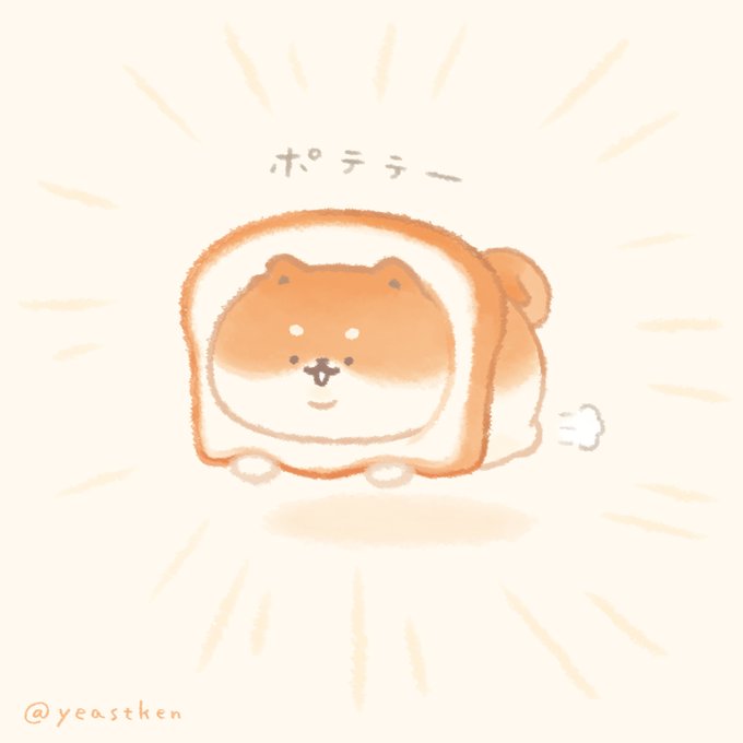 「食べ物 柴犬」のTwitter画像/イラスト(新着)